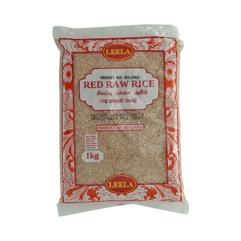 Leela Red Raw Rice 1 kg