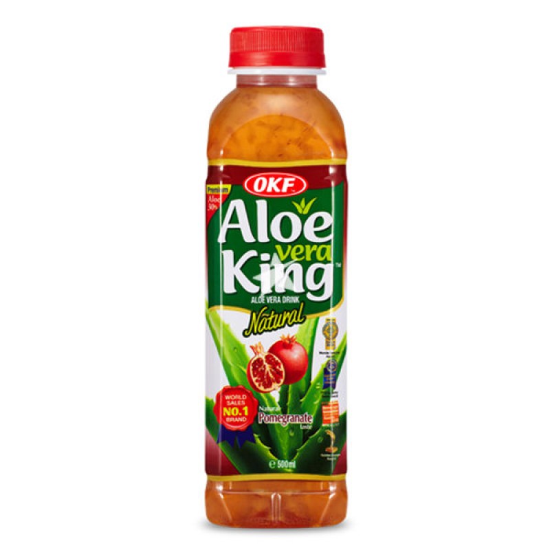 OKF Aloe Vera Drink Pomegranate 500 ml