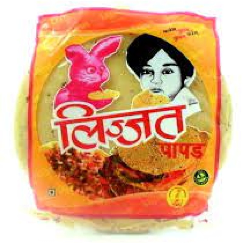 Lijjat Green Chilli Papadam 200g